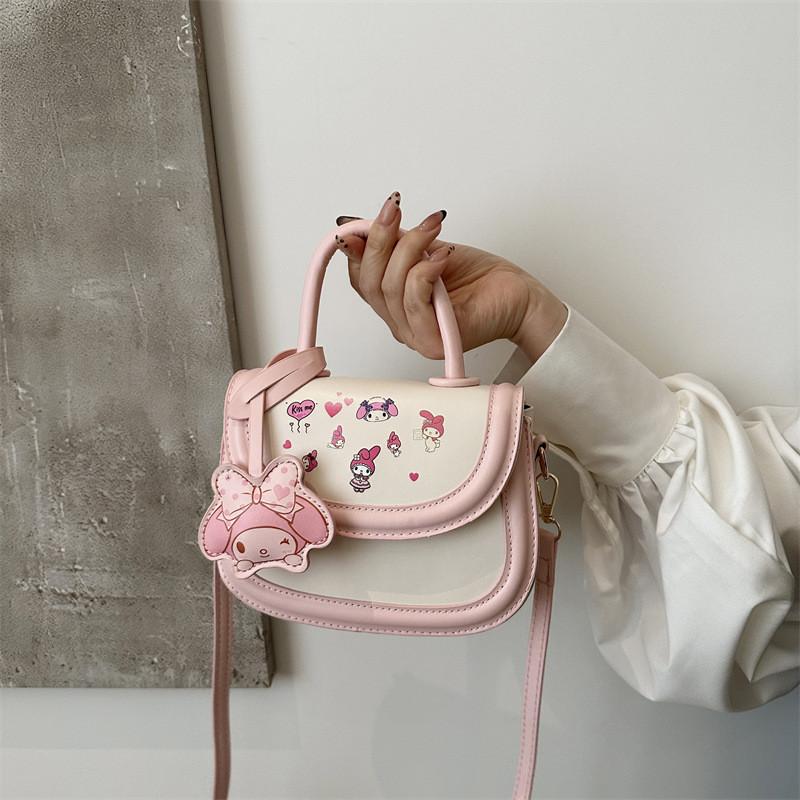 Mini Cartoon Princess Handbag For Girls Stylish Cute Lightweight And Waterproof Pu Material