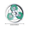 Low Friction 36T Iron Clutch Gear For Multiple E Bike Scooter Motorcycle Motors Module 1 Design Enhanced Power Transfer