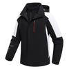 Detachable Unisex 3-in-1 Warm Workwear: Windproof, Wear-Resistant Two-Piece Outdoor Mountaineering Set
