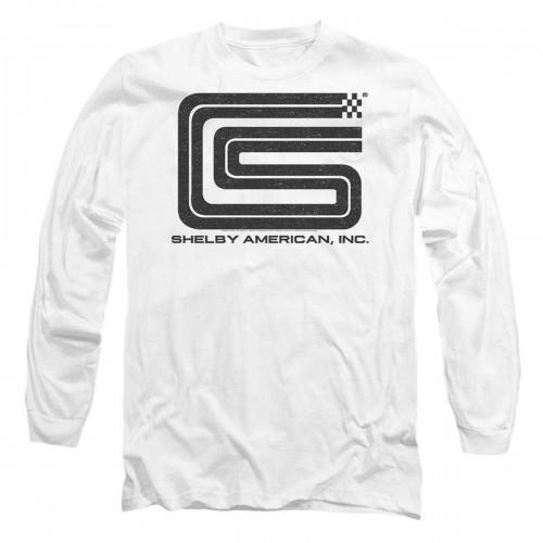 Carroll Shelby Unisex Adult Vintage Crew Neck Long-Sleeved T-Shirt