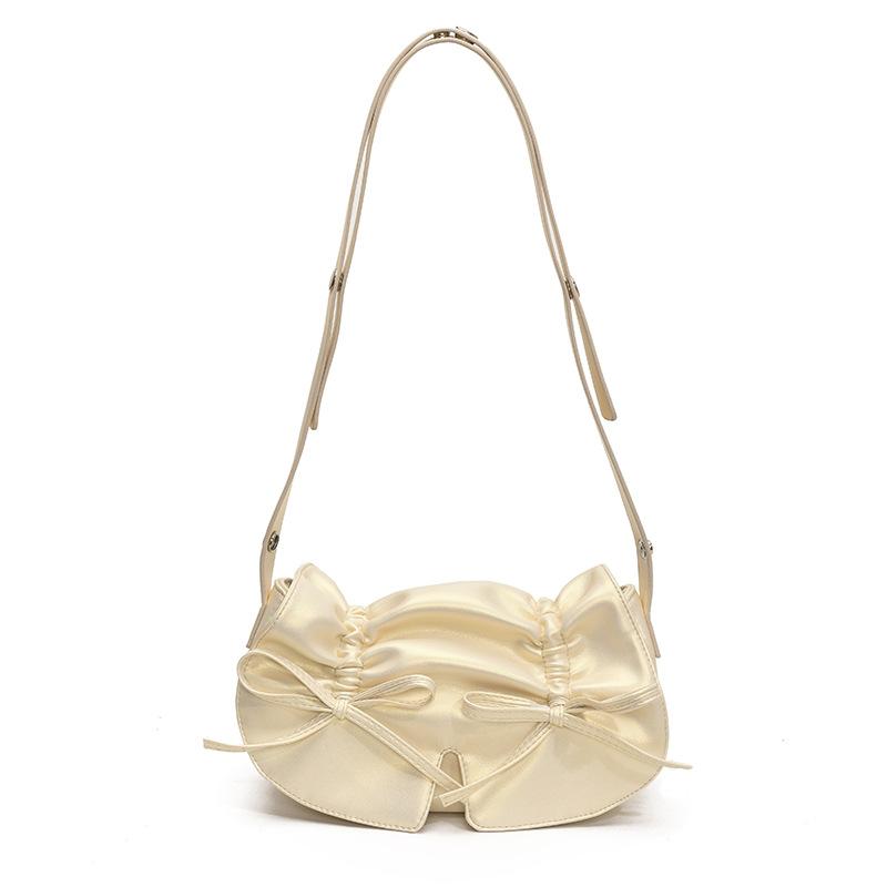 

Плиссированная модная наплечная сумка-мессенджер женская весенне-летняя новая фактурная модная плиссированная сумка белый