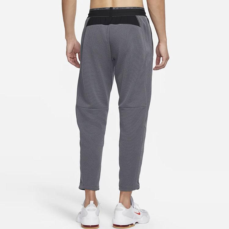 Nike Training Дышащие спортивные повседневные брюки Мужские штаны Железно-серые — фото 4