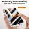 Für Magsafe iPhone Duo Hülle Galvanisiert Transparent Magnetisch Kabelloses Laden Scharnier Mit Gehärteter Folie Objektivhalter Abdeckung