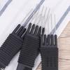 3Pcs Anti-Static Haircut Comb Set Plastic Rat-Tail Comb Durable Unbreakable Hair Tools for Salon Barber Home Styling Fine Hair