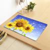 Flowers Household Door Mat Kitchen Absorbent Floor Mat Bathroom Non-Slip Mat Bedroom Living Room Carpet