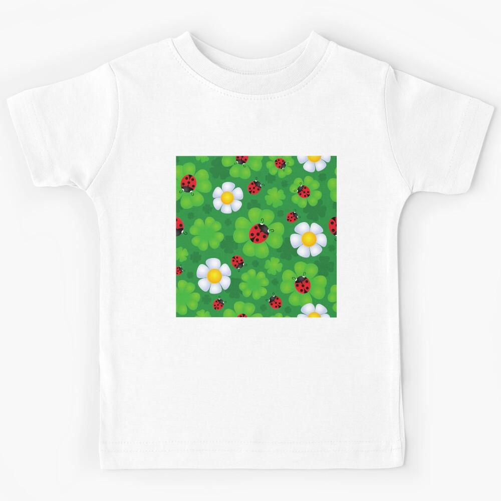 ladybug, ladybug pattern, ladybug landscapes Kids T-Shirt 160