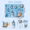 Window Holiday Stickers With Pvc Snowflakes Penguins And Santa Christmas For