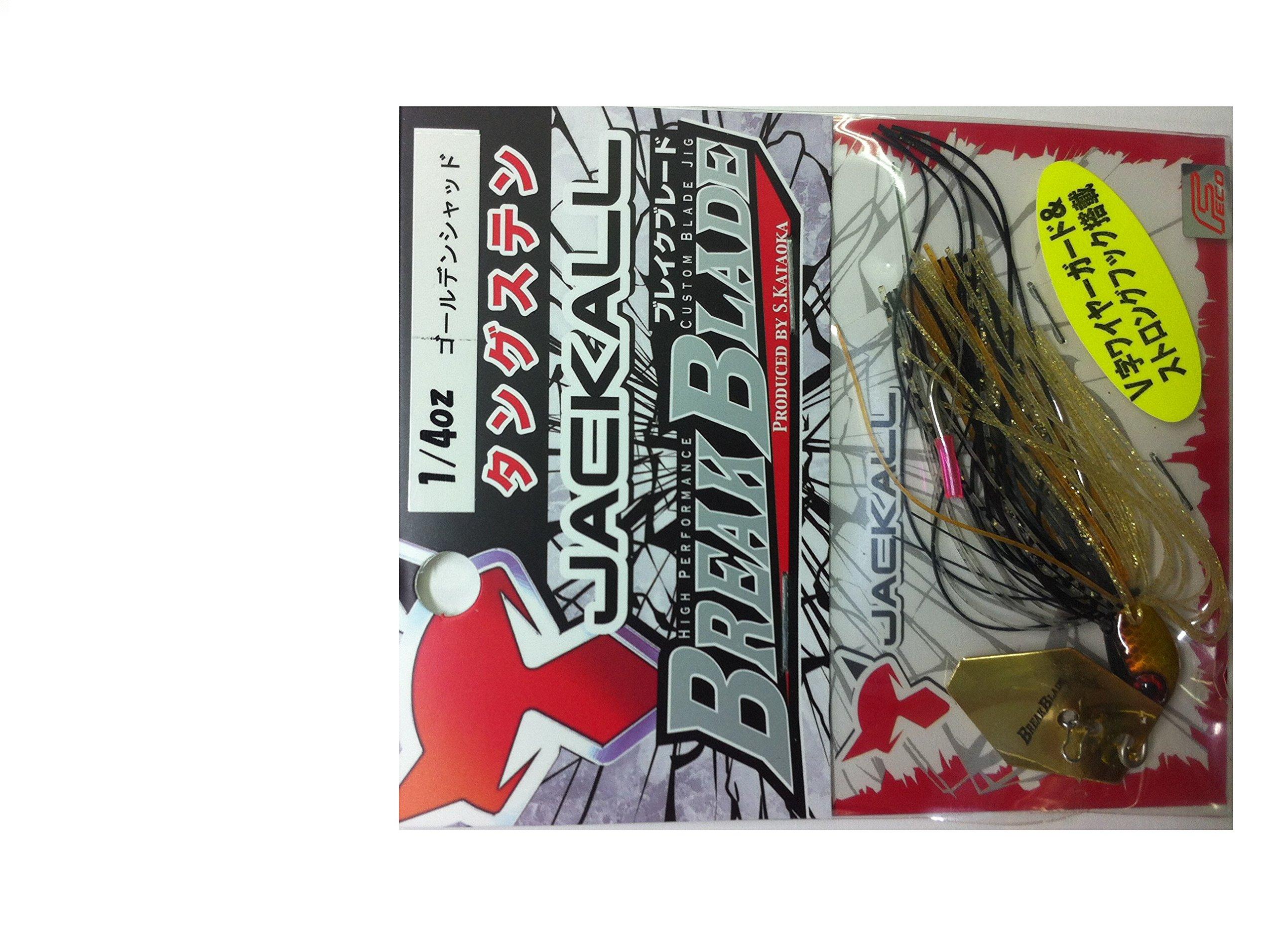 JACKALL Chatterbait Break Blade Золотой Шэд 1/4 унции