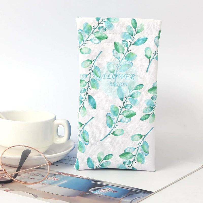 1PC Floral Print Anti Pressure Storage Bag Eyewear Protector Oil Painting Portable Glasses Case Box Storage Bag Sunglasses Box