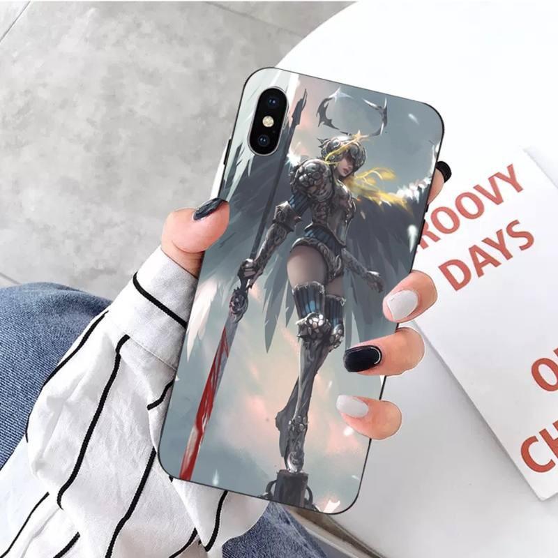 Husă Telefon Ghost Knife Pentru IPhone 14 13 12 11 XS X 8 7 6 Plus Mini Pro Max SE 2022 Husă Telefon Moale Neagră