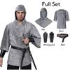 Medieval Knight Templar Cosplay Costume Shirt Medieval Renaissance Outfits Suit Movie Cosplay Vintage Retro Role Play Party