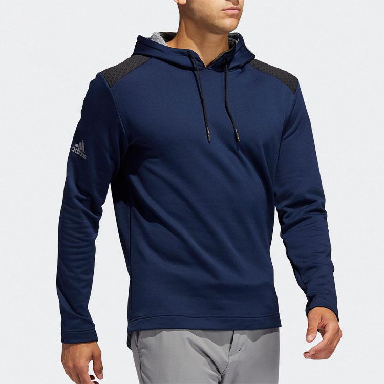 adidas Sweatshirts Men's Blue Hooded Moderate Regular GD0821