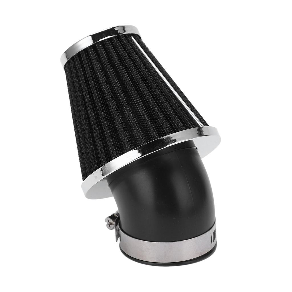   Filter 45 Degree Engine Bend Cone Tuning Cleaner 48mm Inner Diameter for Motorcycle ATV Pit Bike   Bike