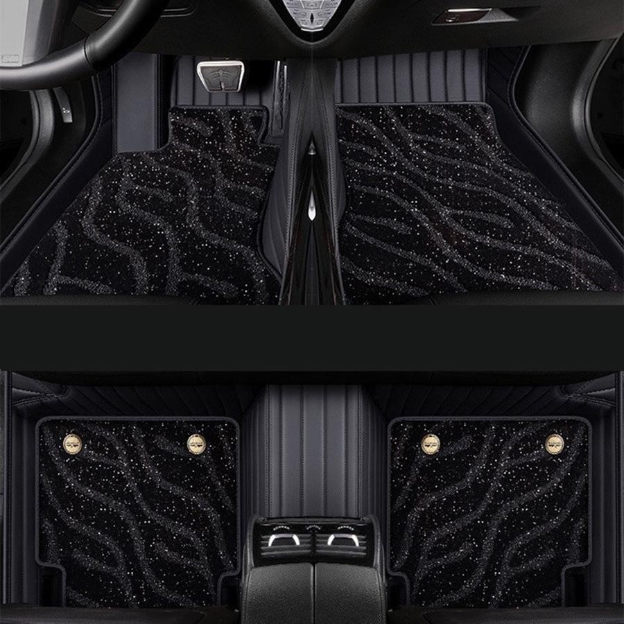 Custom 3D Car Floor Mats For Toyota C-HR 2018-2025 bZ4X 2025 bZ3 2025-2025 bZ5 2025 PU Leather Interior Accessories Styling