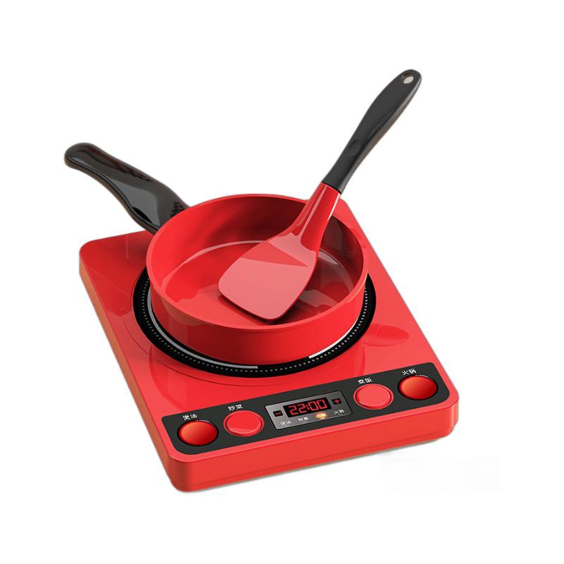 Mini Kitchen Pretend Play Cooking Set for Kids: Fruit Cutting & Kitchenware Toys