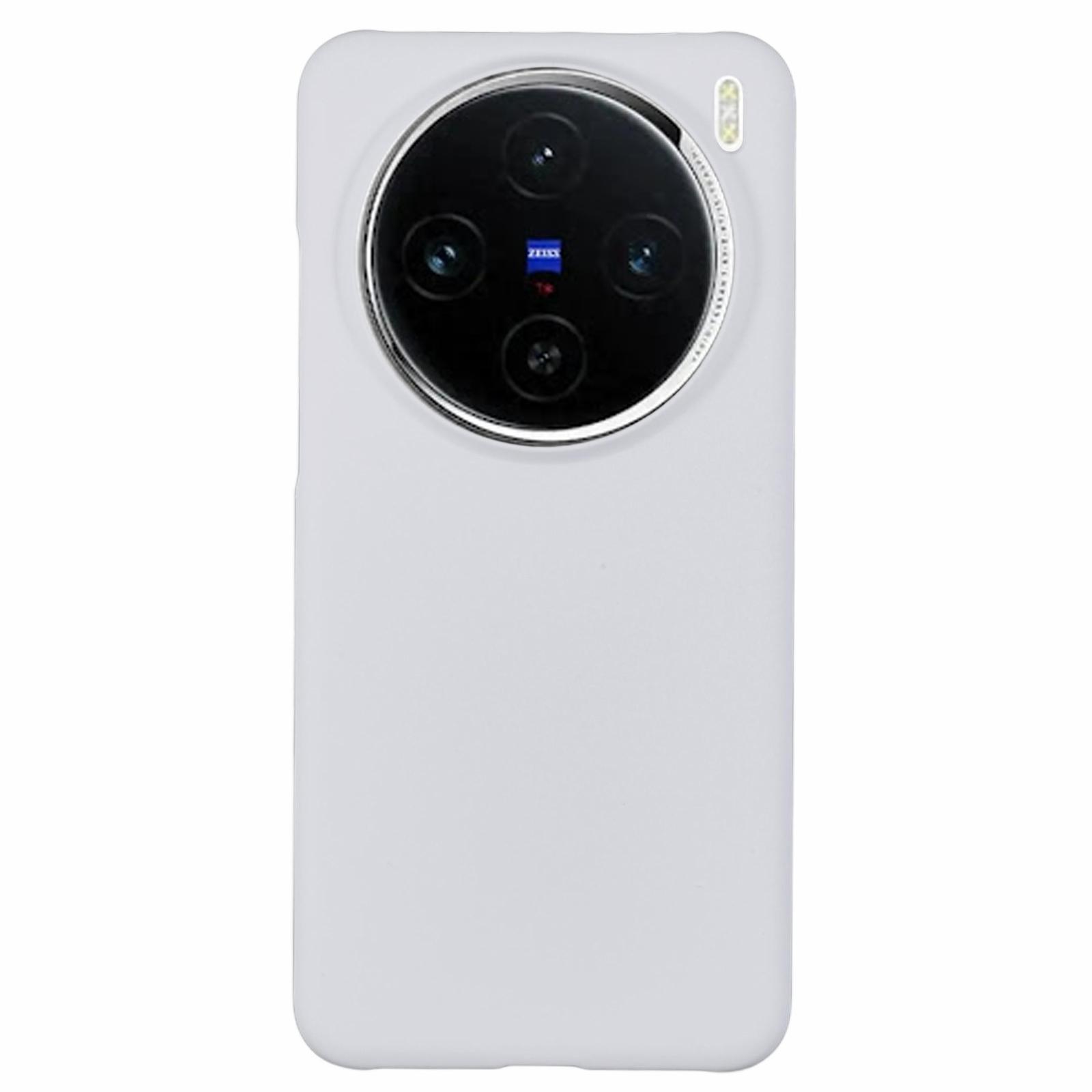 

Для vivo X200 5G Чехол Твердый ПК Матовый Минималистичный Чехол для телефона White