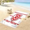 Ssv Jahn Regensburg Custom Name Print Beach Towel Large Soft Quick Dry Towel For Beach Camping Swimming