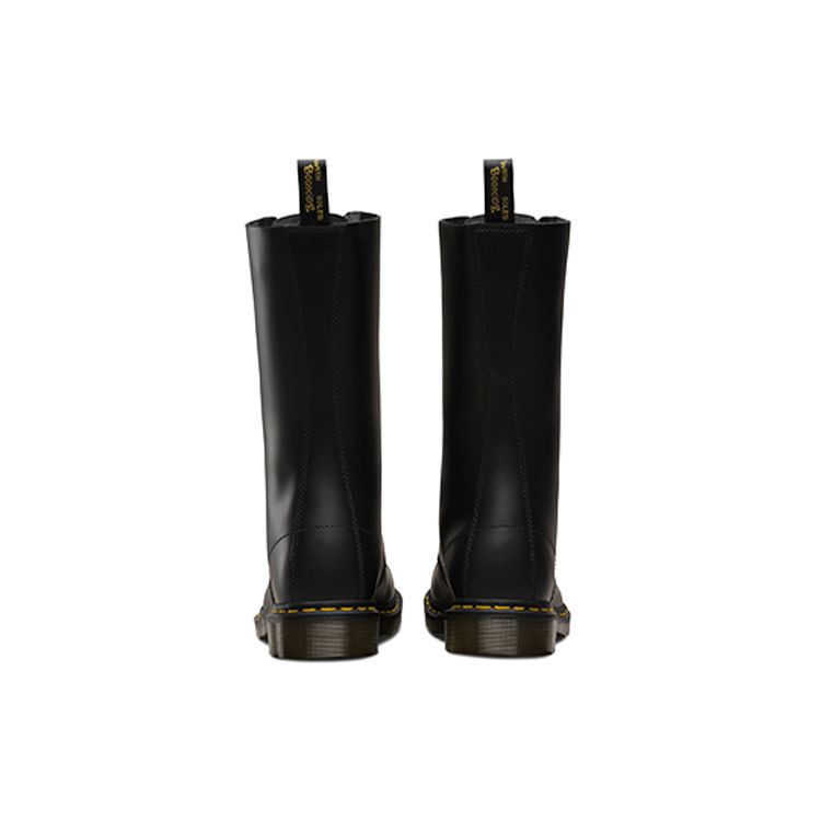 Dr. Martens 1914 Boty do půli lýtek se šněrováním a kulatou špičkou Unisex boty Černá 11855001
