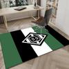 1PC Green Black Borussia Rug Game Carpet, Floor Mat for Bedroom Living Room Entryway Rug, Home Decor Idea Gift for Christmas birthday