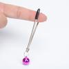 Needle Purple Bell Nipple Clamp 2 PCs Breast Funny Sexy Masturbation Toys Leather Supplies Self-Selling