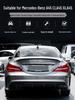 Compatible Exhaust Quad Square Tailpipe for Mercedes A-Class W176 CLA45, A200 260, GLA45