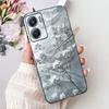 For Motorola Moto G06 Case 6.88" Popular Marble Bowknot Soft Black Silicone Cover For Moto G06 Power G 06 XT2535-1 XT2535-2 Capa