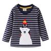 Boys' Autumn Cotton Long-Sleeve T-shirt - Thin, Warm Base Layer