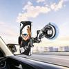 Universal Multi-angle Adjustable Car Phone Holder with Suction Cup.