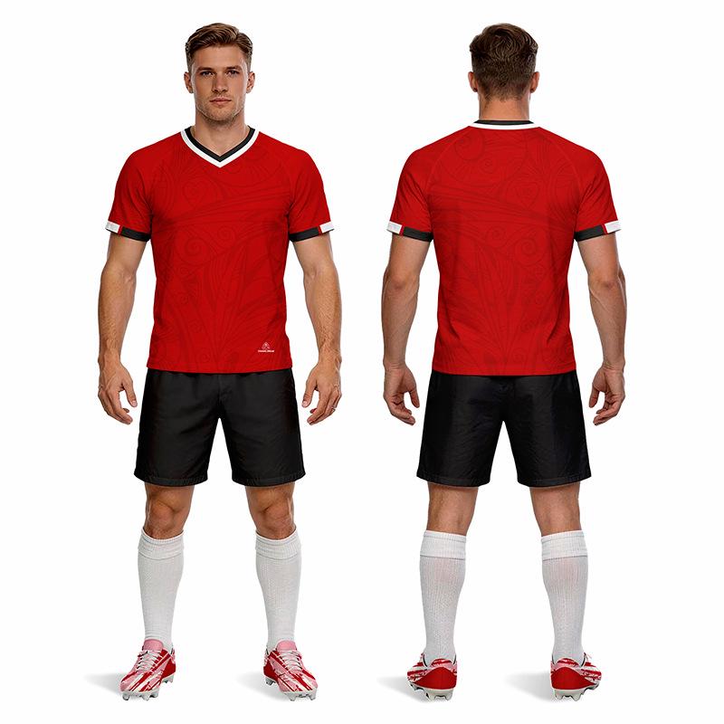 Adult Football Kit: Quick-Drying, Moisture-Wicking, Fast-Drying Short Sleeve Sportswear