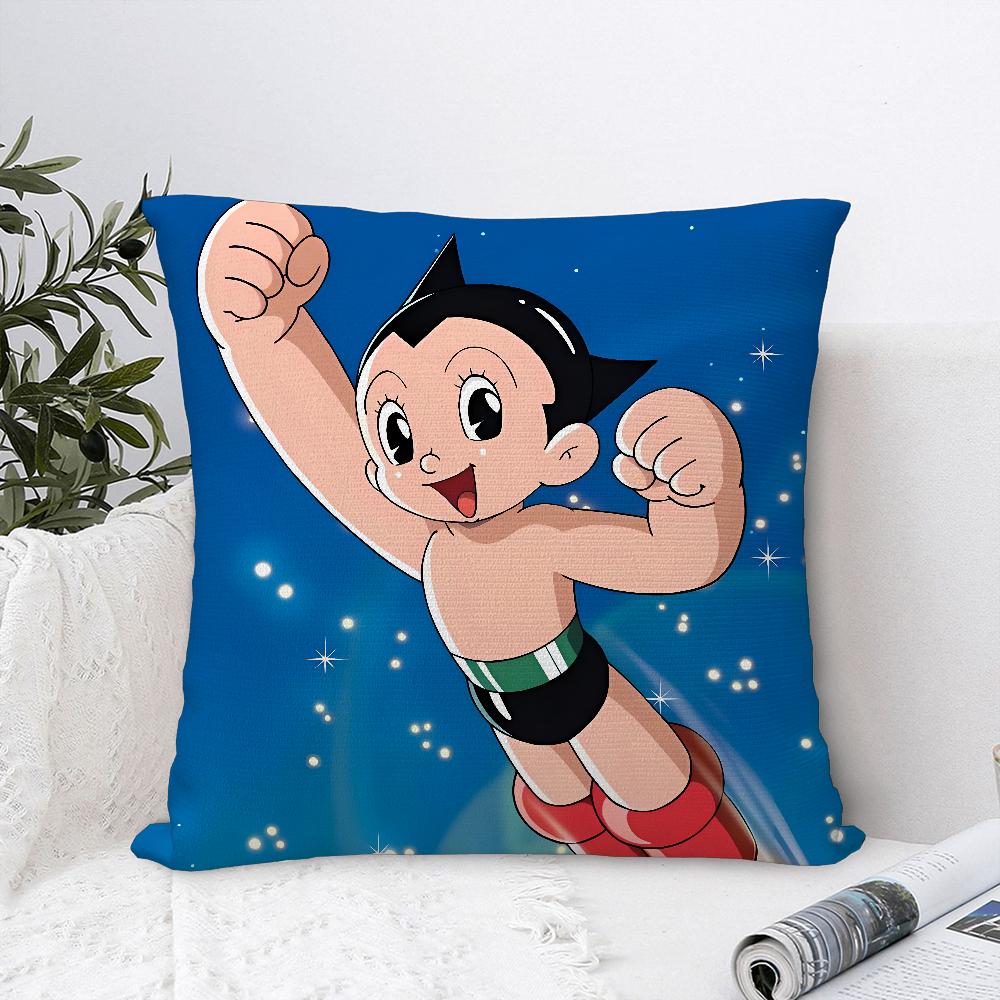 Anime A-Astro B-Boy Pillow Case Plush Fabric Soft Pillowcase Double Sided Print Cushion Cover Throw Pillow Cover