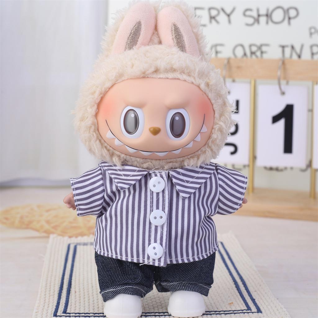 Labubu Baby Clothing Is Compatible with First, Second, and Third Generation 17cm Labubu Dolls