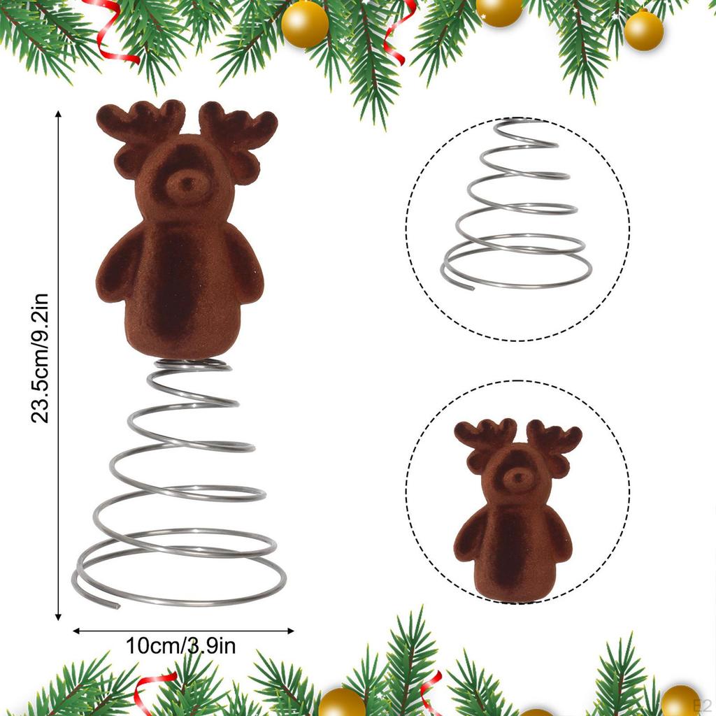 Gifts Christmas Decor Tree Crown Ornament for Living Room Indoor Holiday