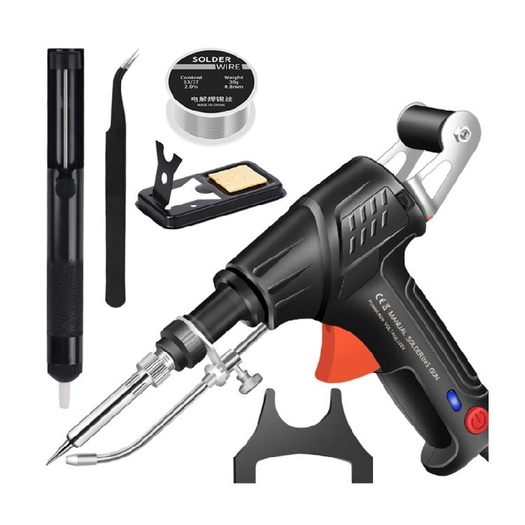 Ergonomic Internal Heated Welding Guns with Side Split Design and Fast Heating Technology for Electronic Repair Tool