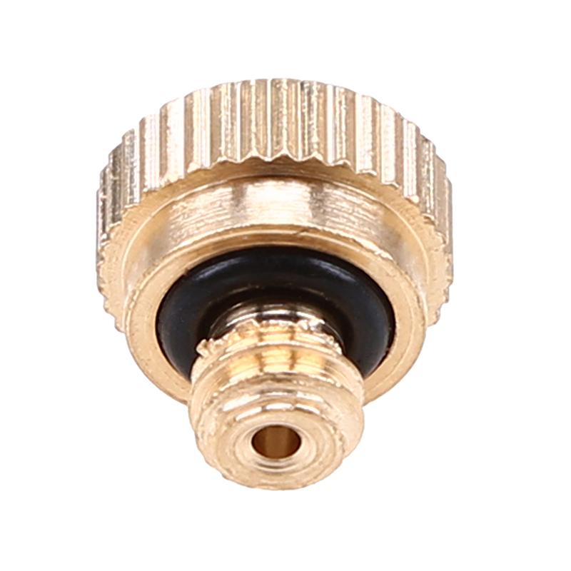 Low Pressure Atomizing Misting Brass Nozzle Cooling Water Fog Sprayer System for Garden Watering Adjustable Water