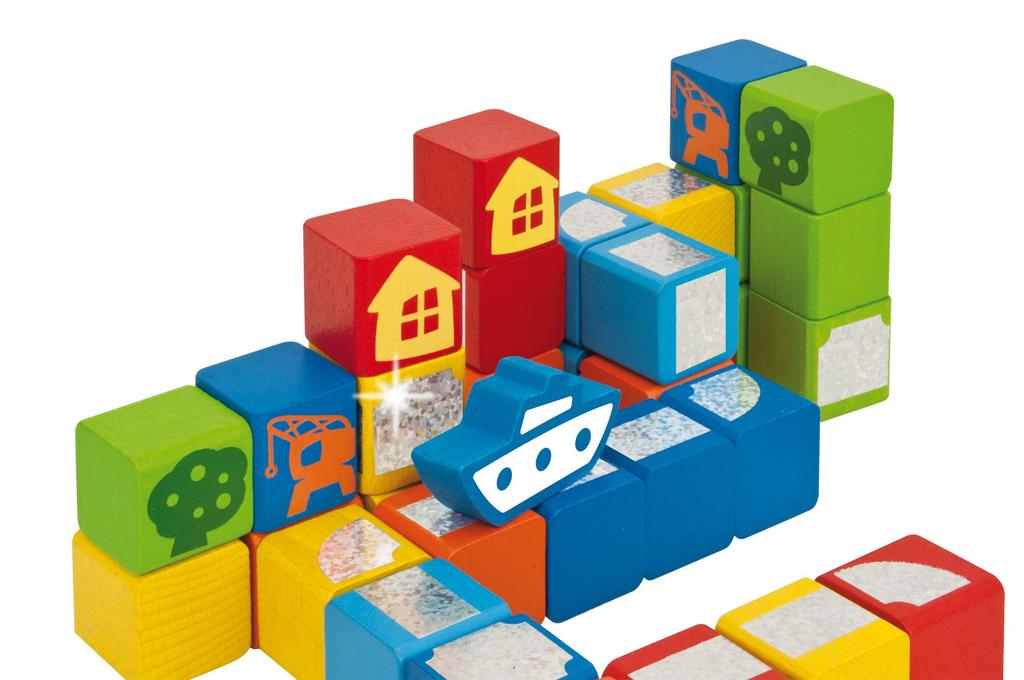 HEROS Building Blocks 35 Pieces Town Port Set & HR-4260