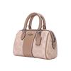 Coach Rowan 18 Logo Zip Closure Faux Leather Crossbody Shoulder Bag Small Women Bags Milk-Tea CW331-SVPWH