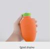 Borraccia in Silicone a Forma di Carota Caldo & Freddo Scaldavivande per Microonde