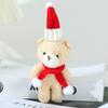 Christmas Cute Blush Joint Bear Bag Cute Clothing Accessories Bear Doll Pendant