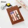 Fashion Retractable Money Pocket Creative Case Pouch Credit Card Cover ID Card Clip Badge Holder