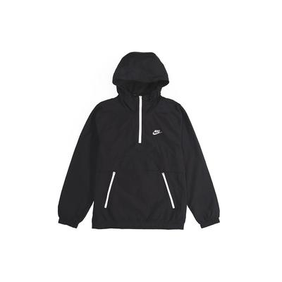 NSW CE Woven Anorak Half-Zip Hooded Jacket Men Jackets Black AR2213-010