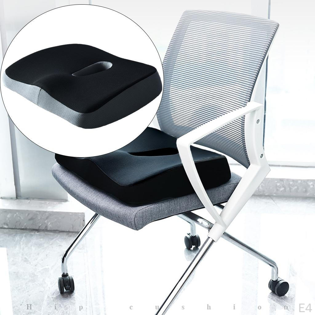 Ergonomic Memory Foam Seat Cushion for Improved Posture and Comfort