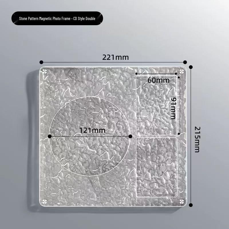 Magnetic Star Card Set for Naruto, Pokémon, Yu-Gi-Oh, Ultraman - Transparent Card Holder