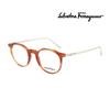 Eyeglass Frames SF2845 212 Round Horn-rimmed Glasses for Women and Men