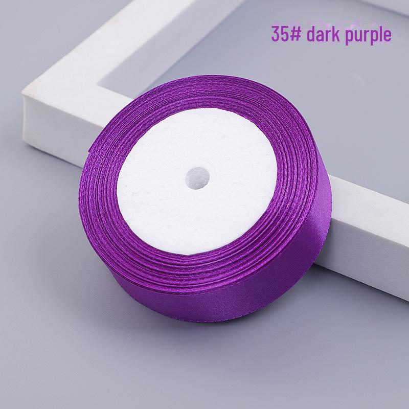 2 cm Satin-Polyesterband für Geschenkverpackungen und Hochzeitstortendekoration