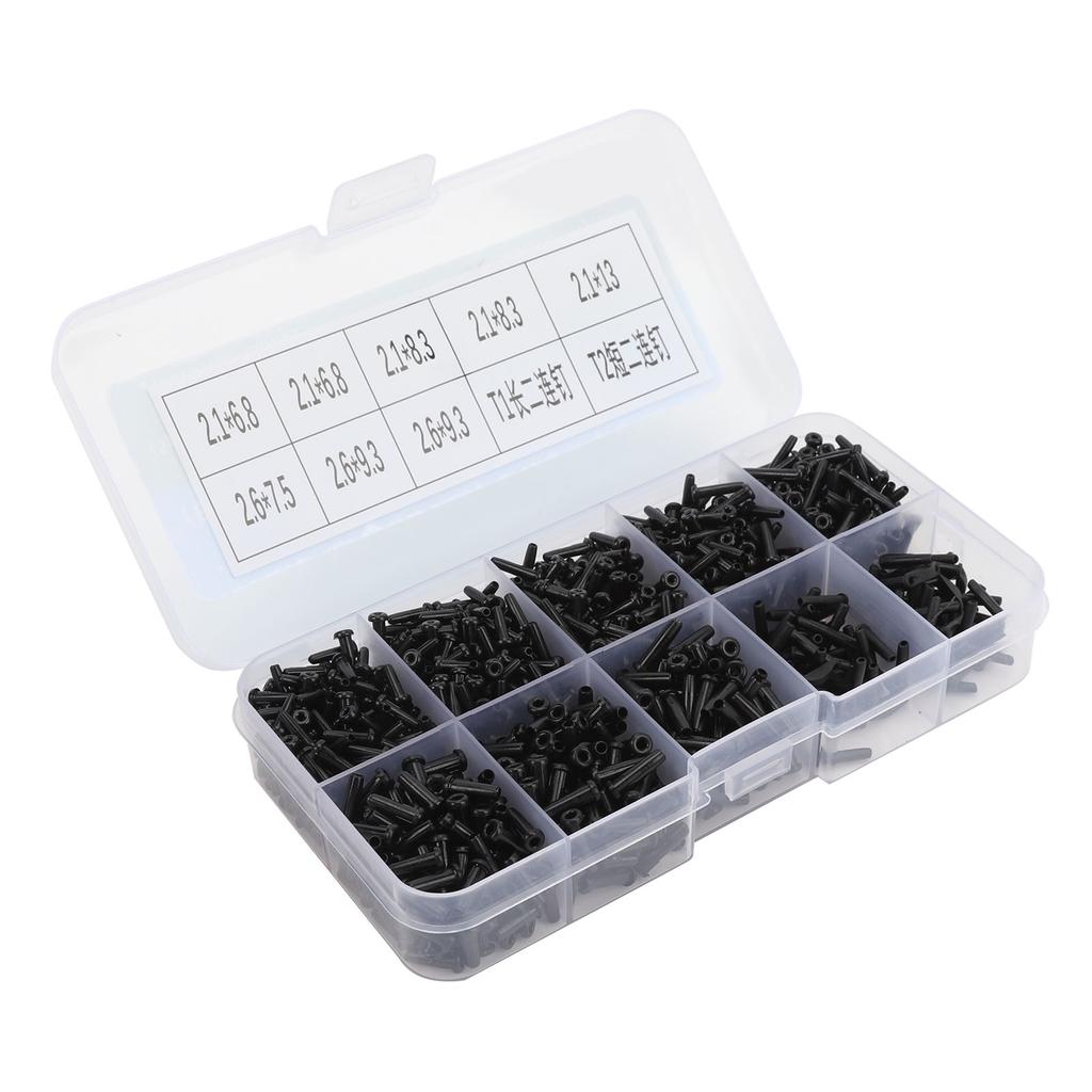 Badminton String Protector Set Portable Racket Replacement Repair Grommets Tool Nylon Accessories