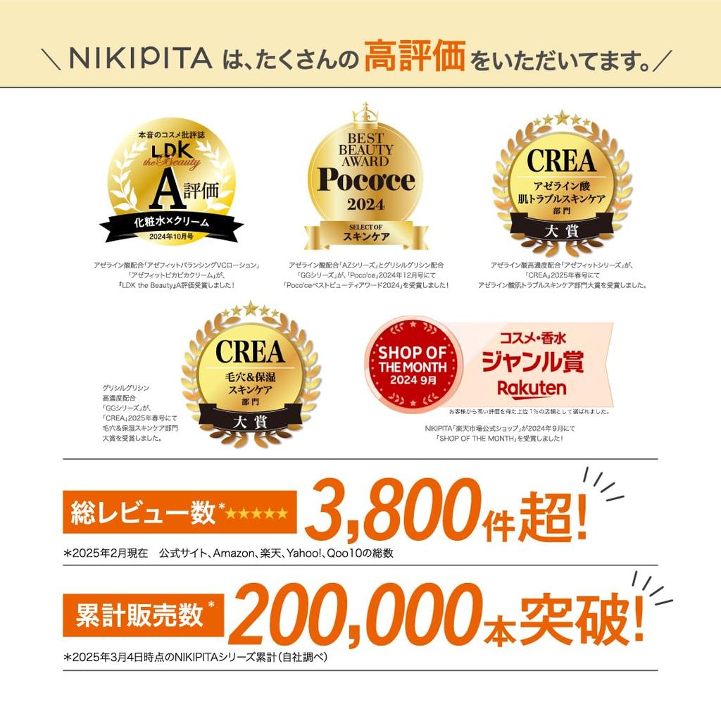 NIKIPITA Azefit VC Essence Azelaic Acid Serum (50mL)