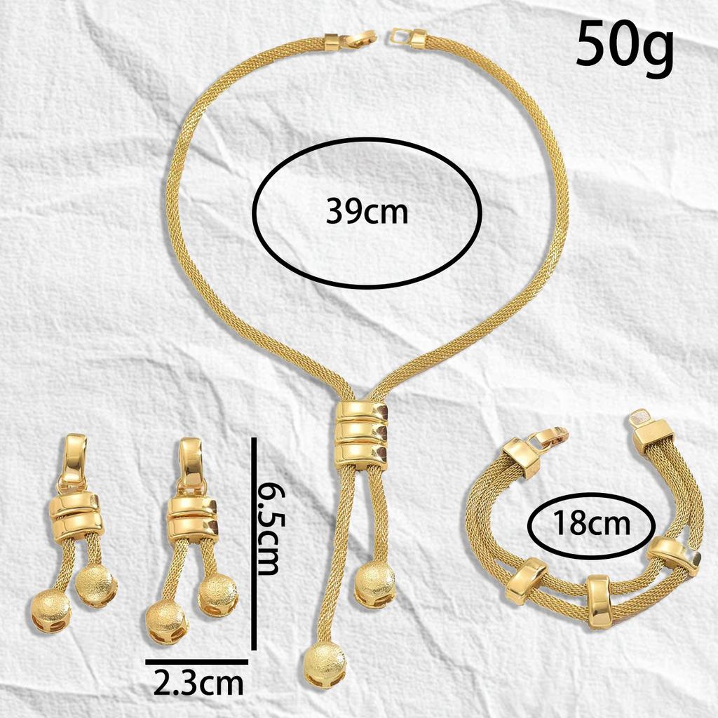 Tassel necklace, women's fashion temperament, light luxury, niche design, collarbone chain, earrings, bracelets