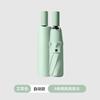 Spot automatic three-fold umbrella reinforced multi-keel weather and rain dual-purpose vinyl sunscreen sun umbrella can print LOGO wholesale