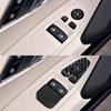 Carbon Fiber Interior Door Window Lift Switch Panel Cover For BMW Z4 G29 19-22