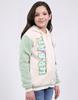 MONTE CARLO Girls Hooded Neck Full Sleeve Sweatshirt